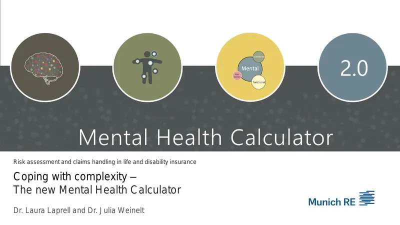 Risk Assessment and Claims Handling in Mental Health Insurance