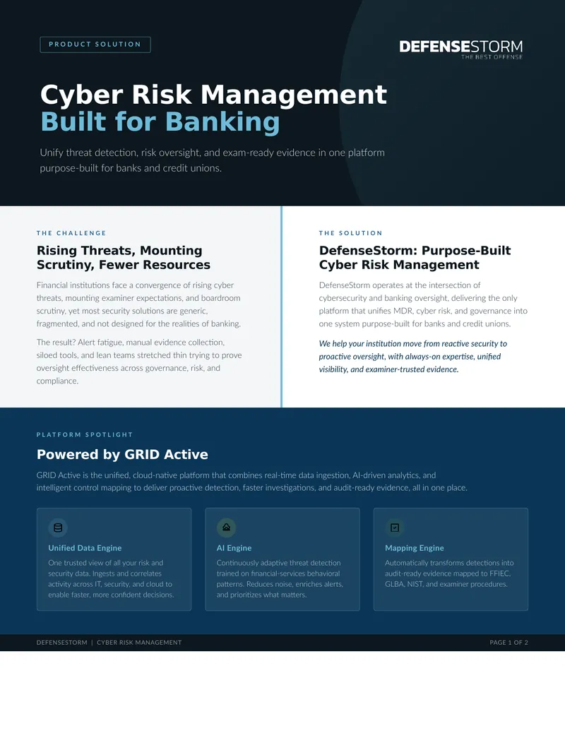 Cyber Risk Management Solutions for Banking