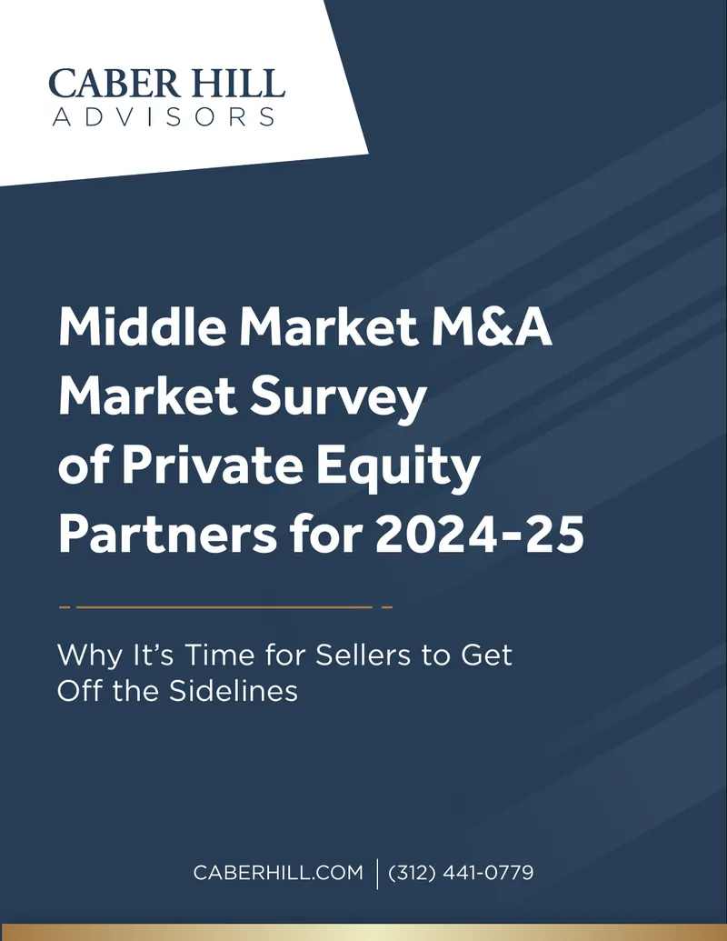 Middle Market M&A Market Survey of Private Equity Partners