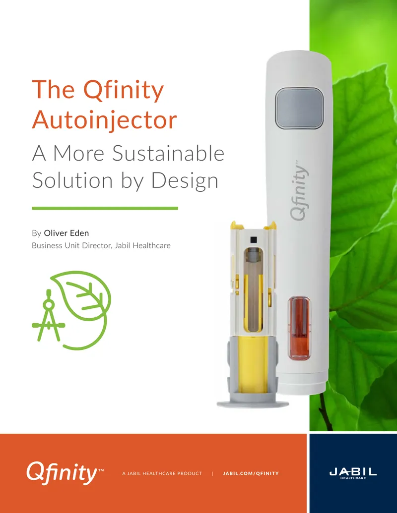 Qfinity Autoinjector Sustainability Design Overview