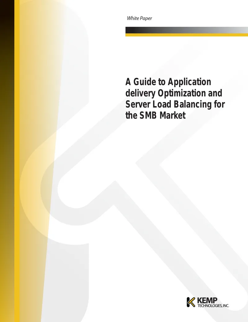 Application Delivery Optimization for SMBs