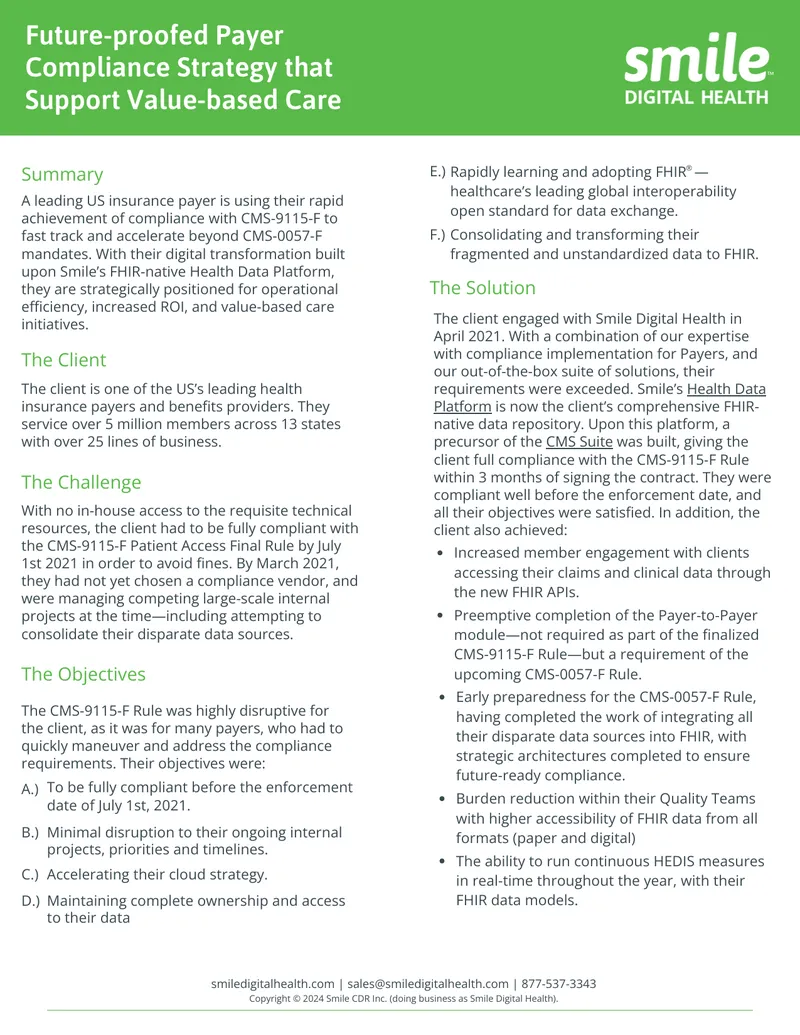 Payer Compliance Strategy and Digital Transformation