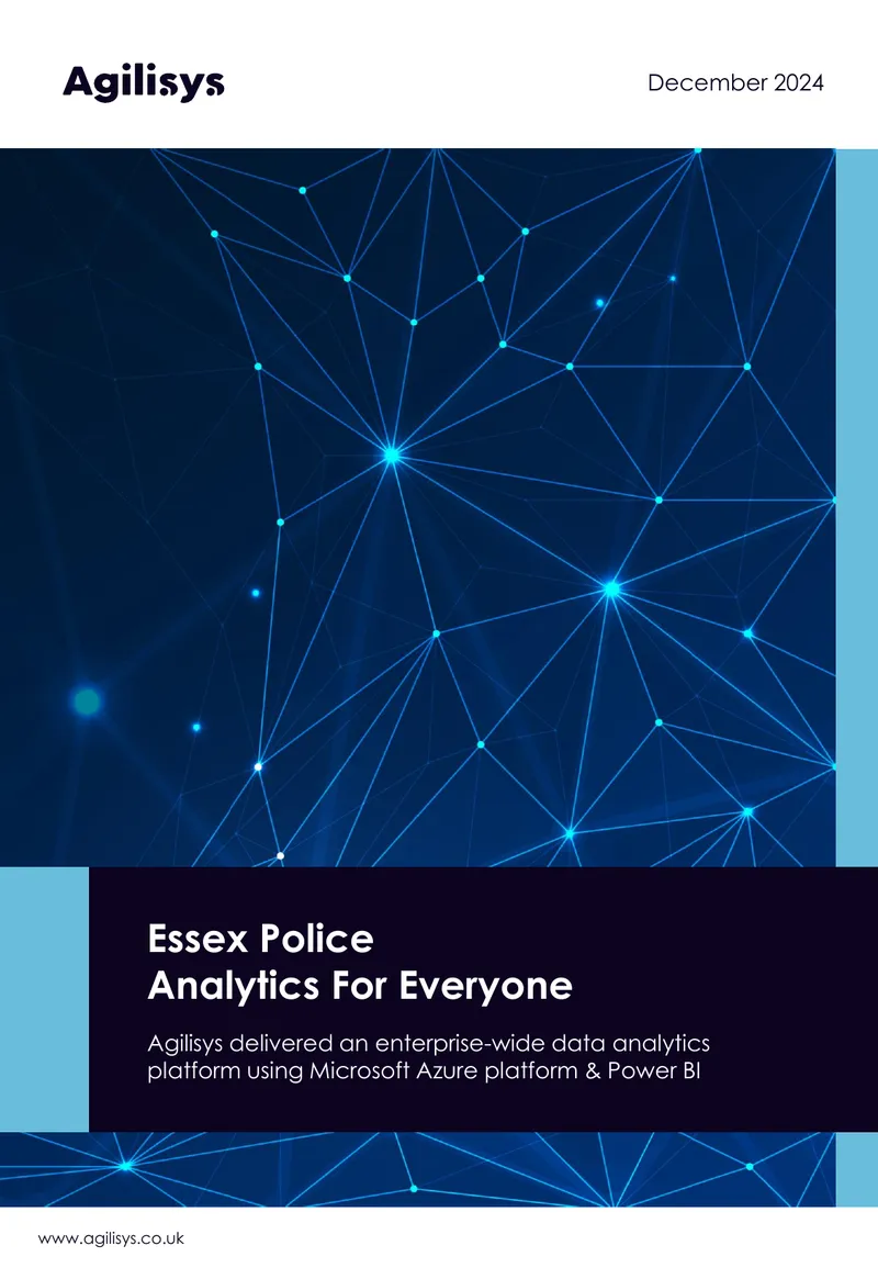 Essex Police Analytics for Everyone Implementation Report