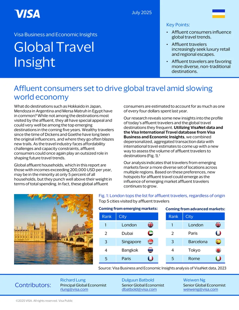 Affluent Travelers and Global Travel Trends