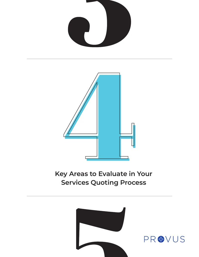 Key Areas to Evaluate in Services Quoting Process