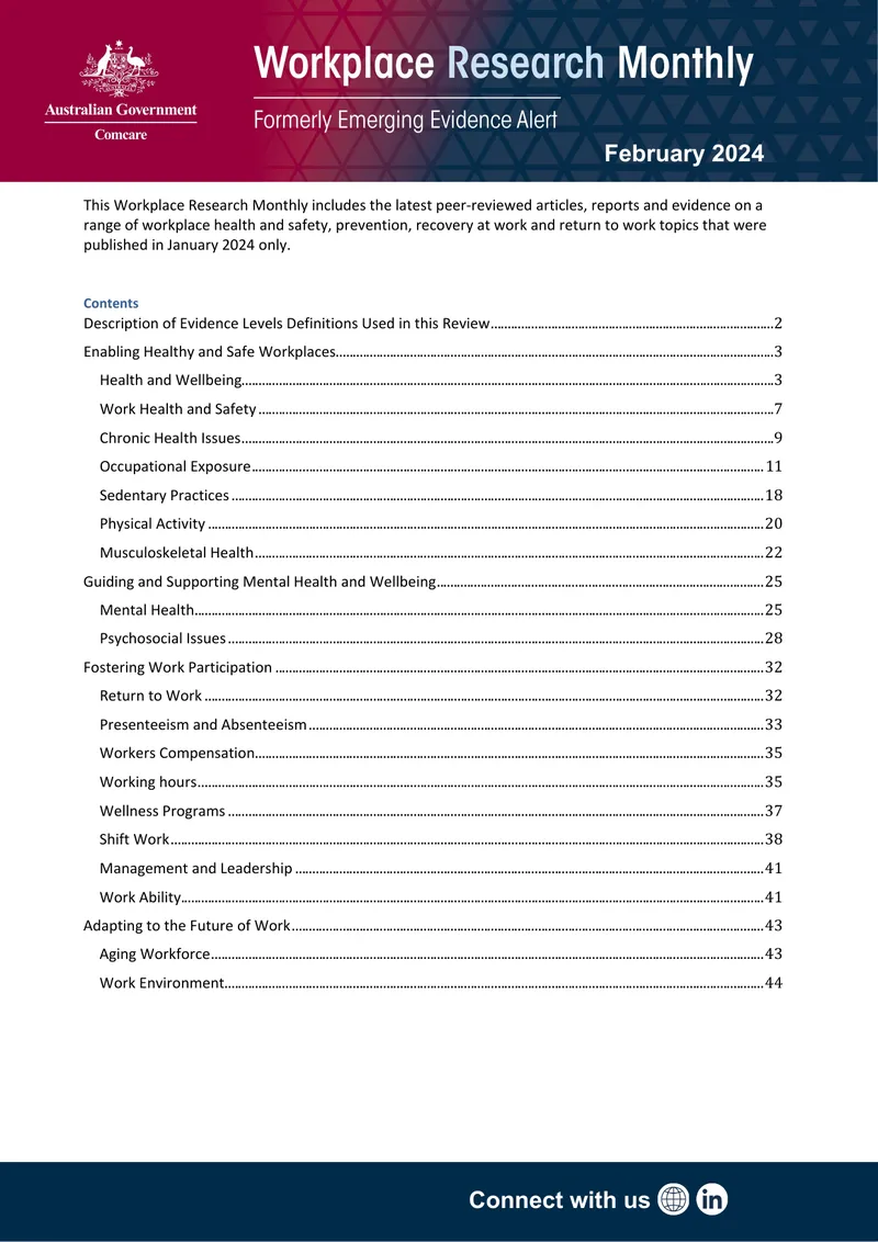 Workplace Research Monthly February 2024