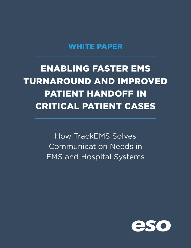 Improving EMS Patient Handoffs with TrackEMS