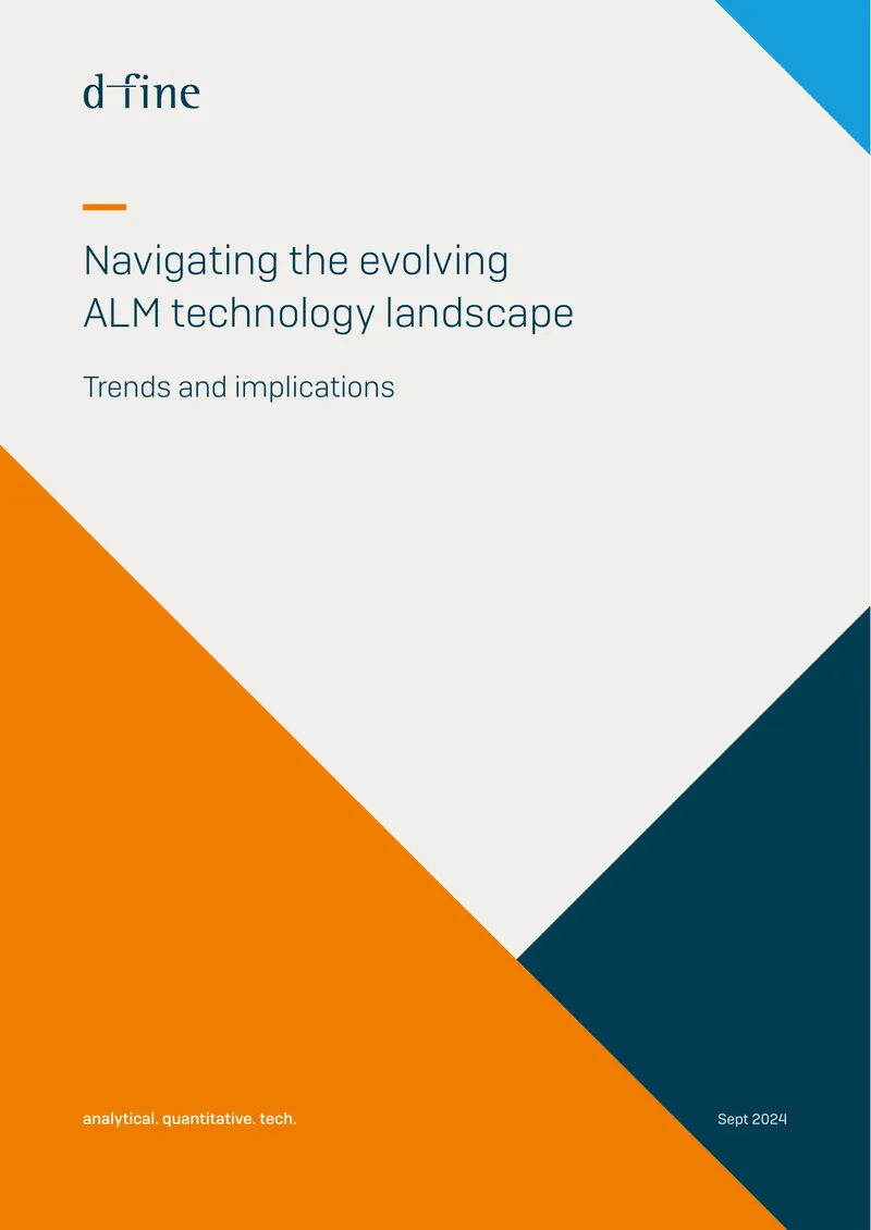 Analysis of Technological Developments in ALM for Banks