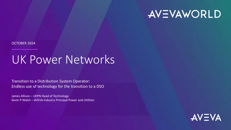 Transitioning to a Distribution System Operator