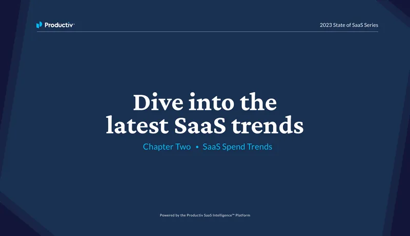 2023 SaaS Spend Trends Analysis