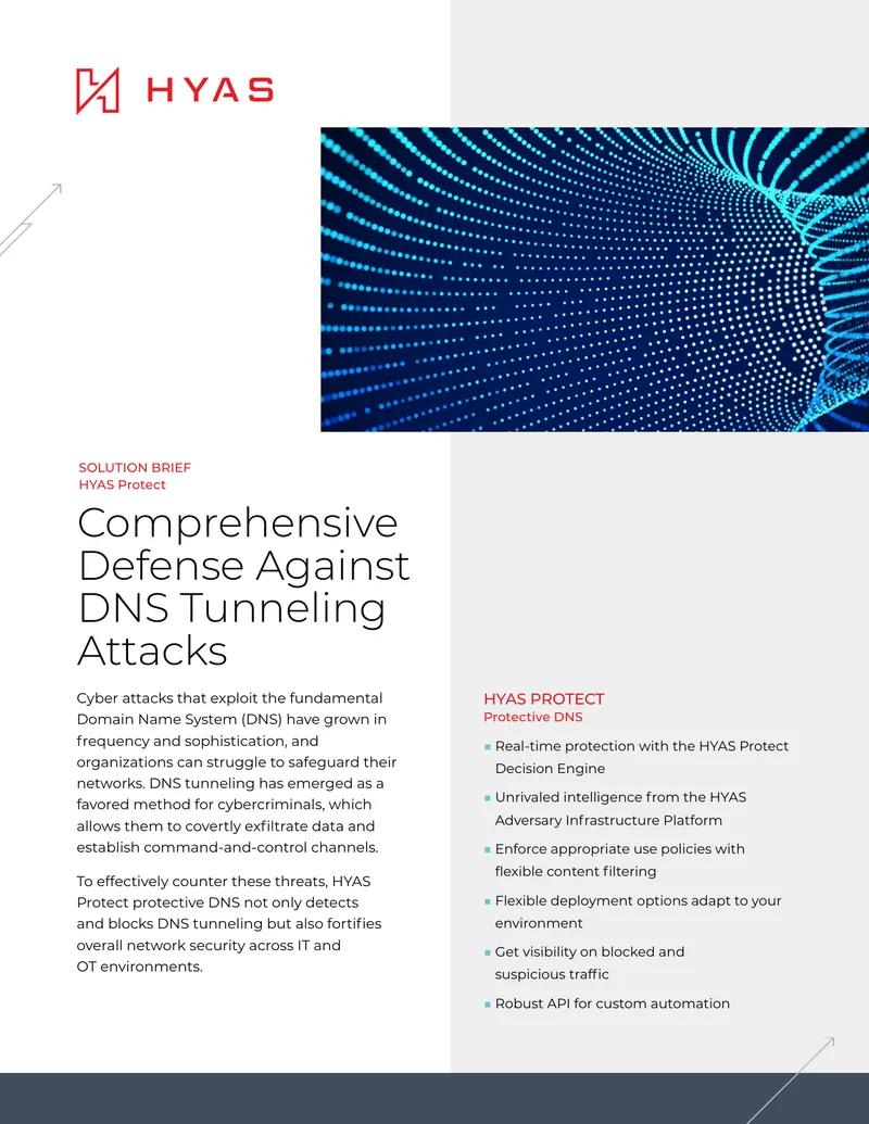Comprehensive Defense Against DNS Tunneling Attacks