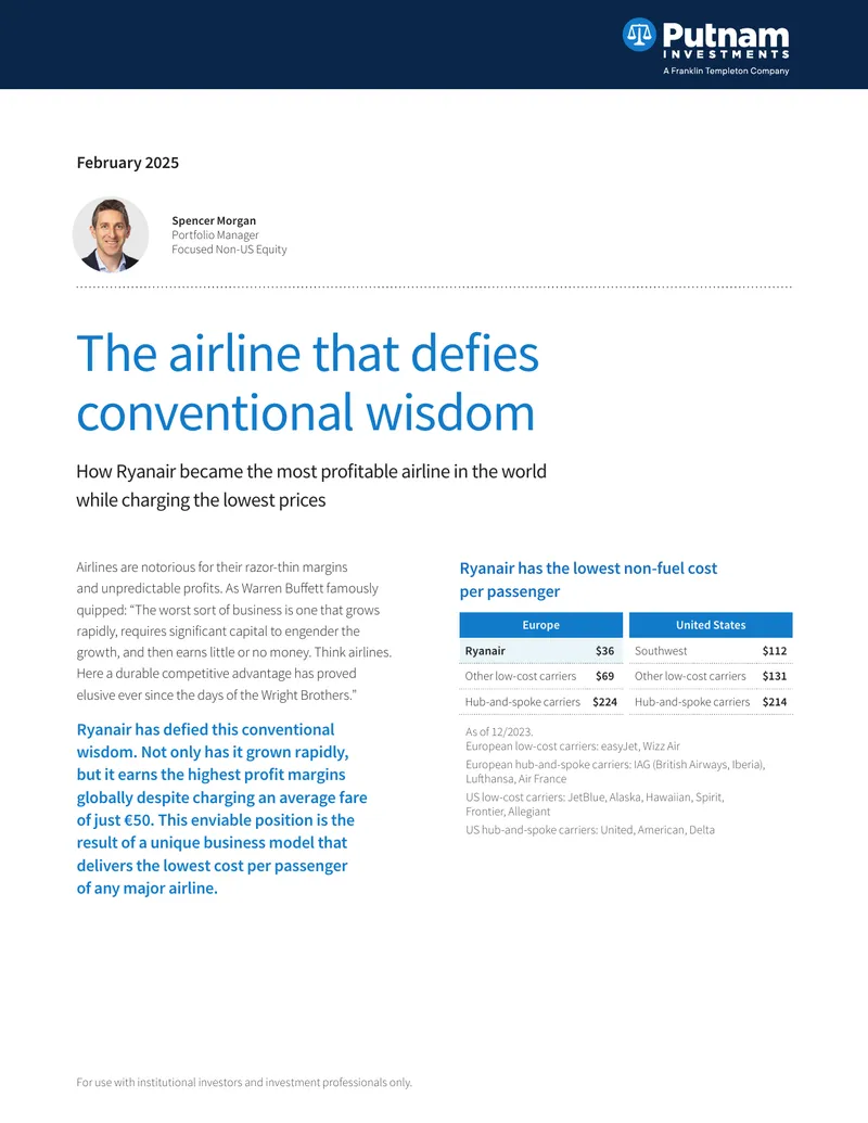 Ryanair's Business Model and Profitability Analysis
