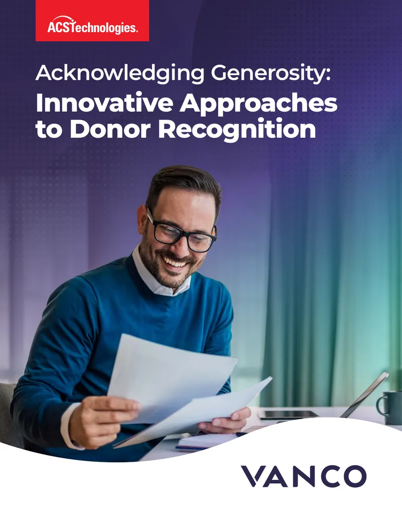 Innovative Approaches to Donor Recognition