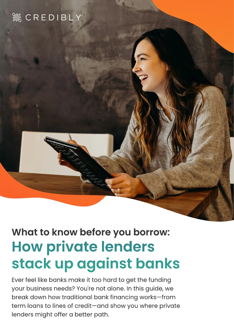 Comparison of Private Lenders and Banks for Business Financing