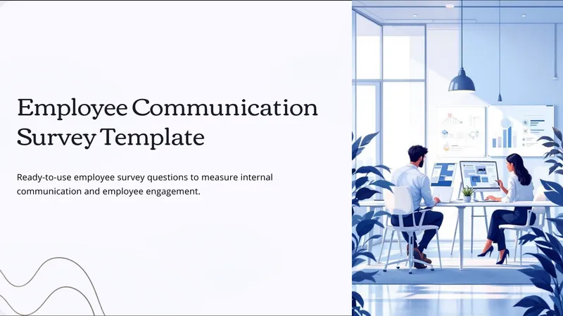 Employee Communication Survey Template