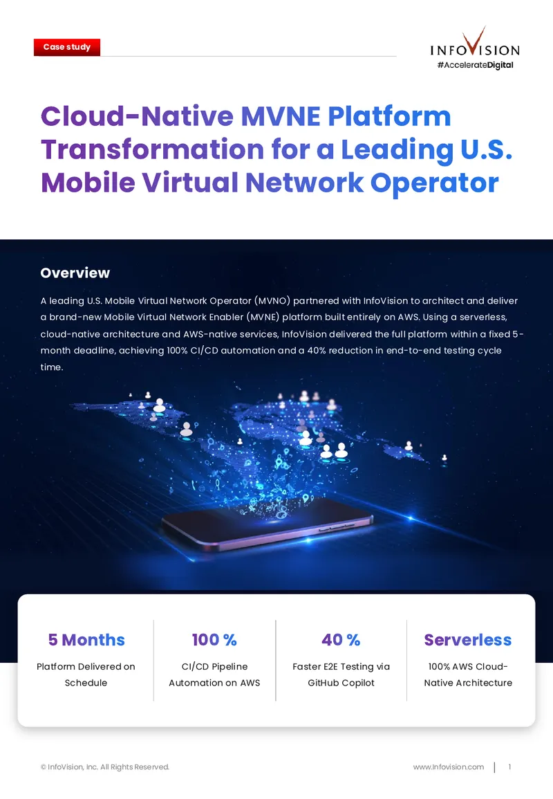 Cloud-Native MVNE Platform Transformation Case Study