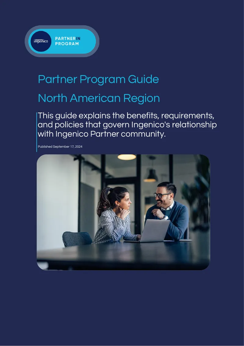 Ingenico Partner Program Guide for North America