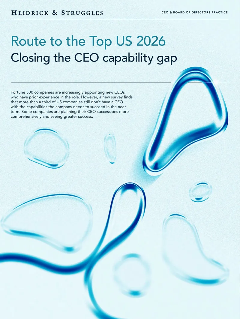 CEO Capability Gap and Succession Planning Insights