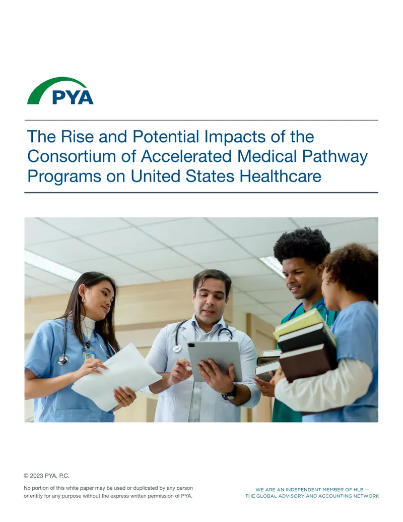 Impacts of Consortium of Accelerated Medical Pathway Programs on Healthcare