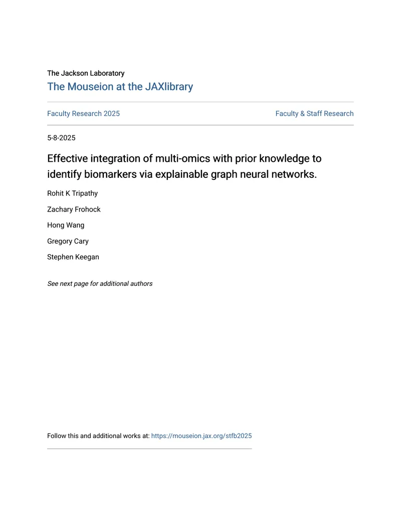 GNNRAI Framework for Multi-Omics Data Integration