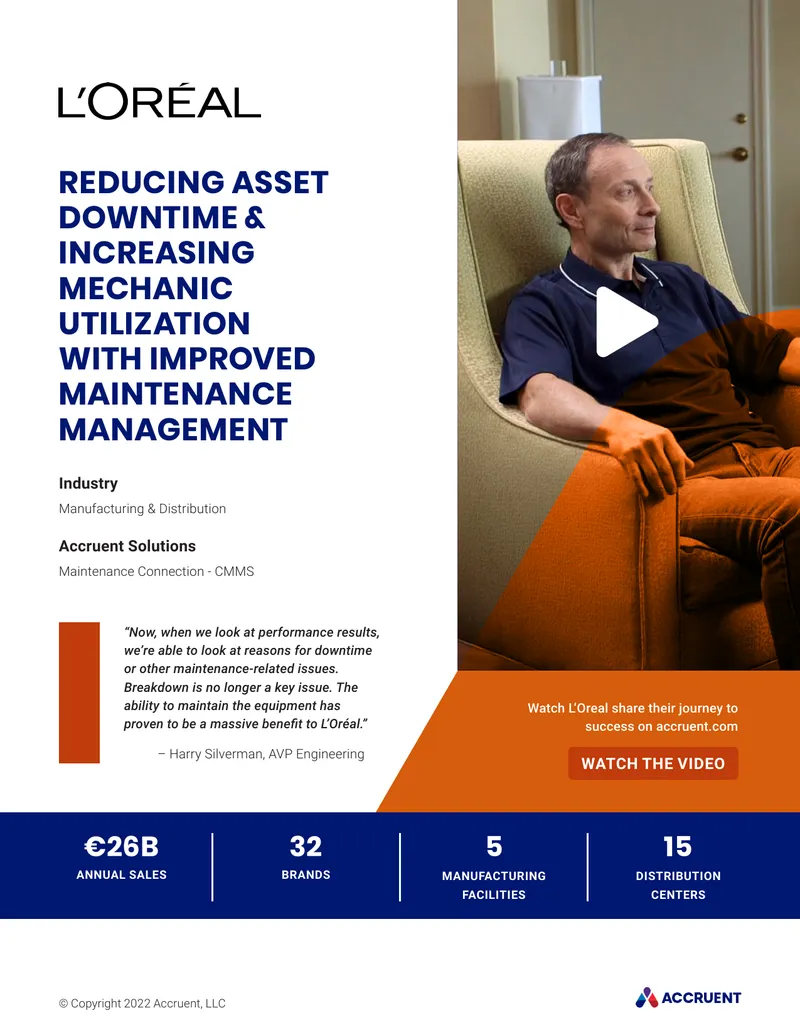 Improving Maintenance Management for Asset Utilization