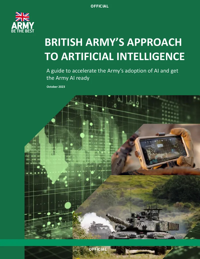 British Army Approach to Artificial Intelligence