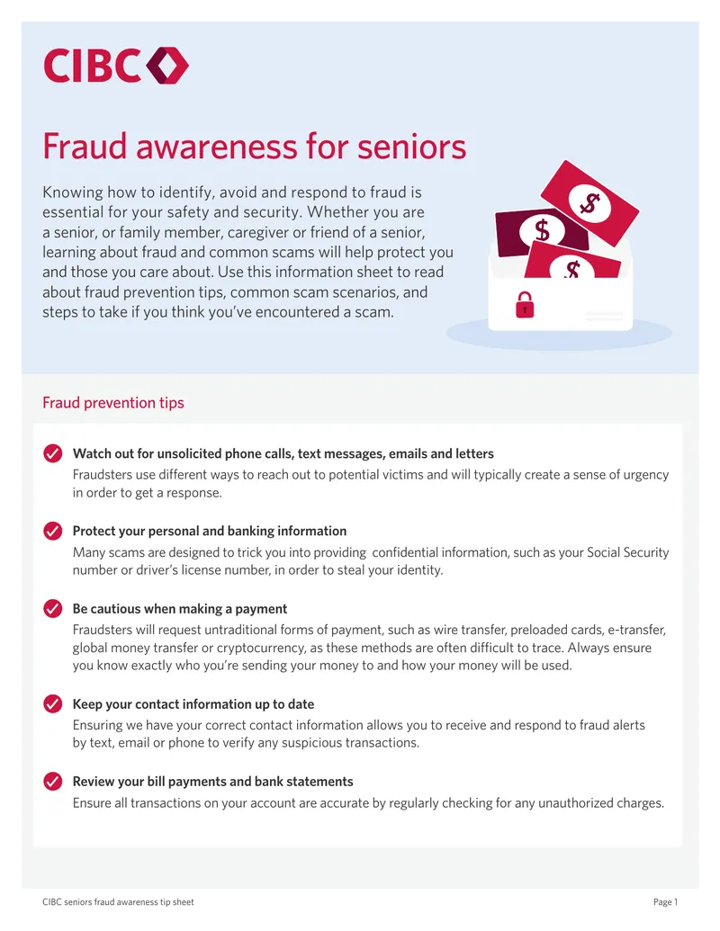 Fraud Awareness Tips for Seniors