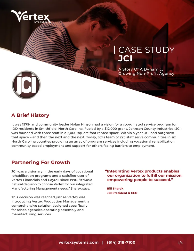 Case Study on Johnson County Industries