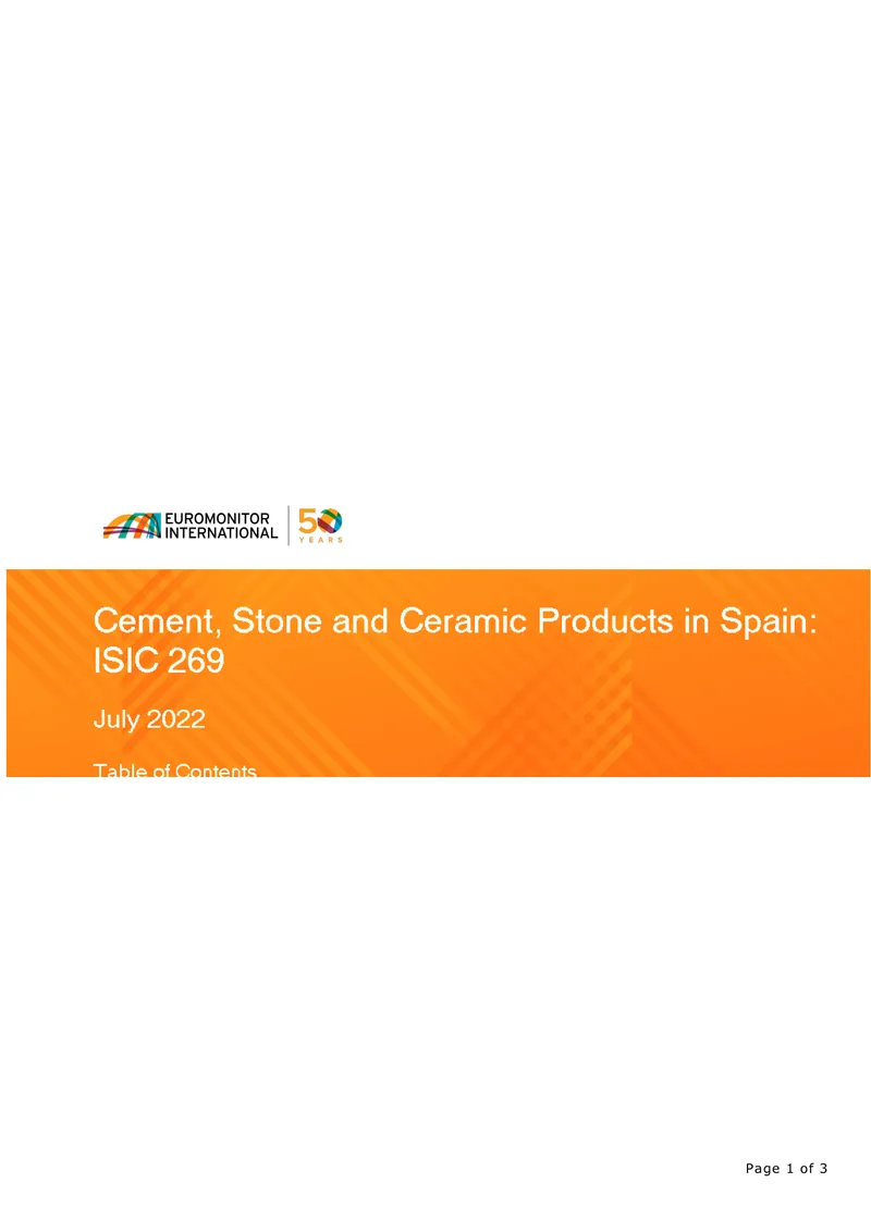 Production and Consumption Scorecard 2021