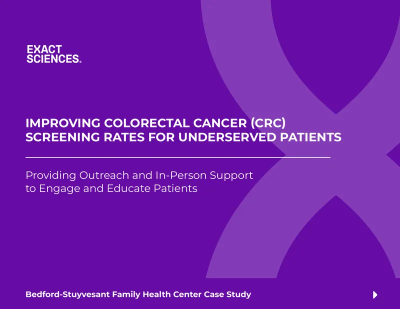 Improving Colorectal Cancer Screening Rates for Underserved Patients