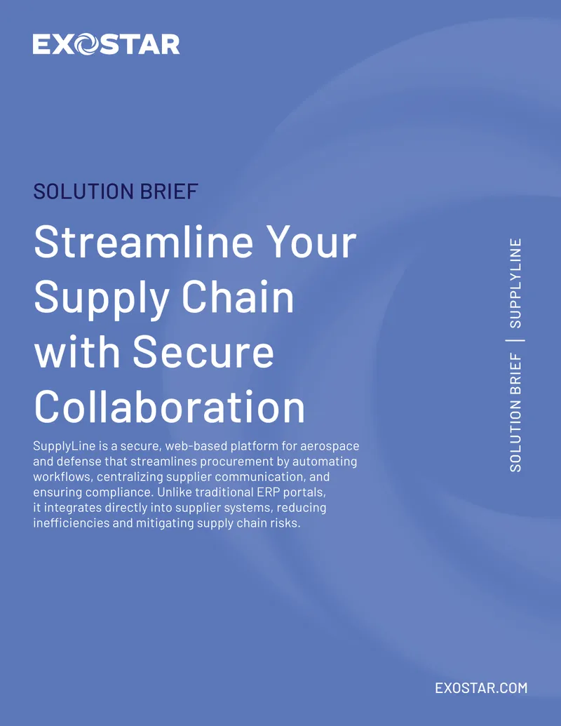 SupplyLine Secure Collaboration Platform Overview
