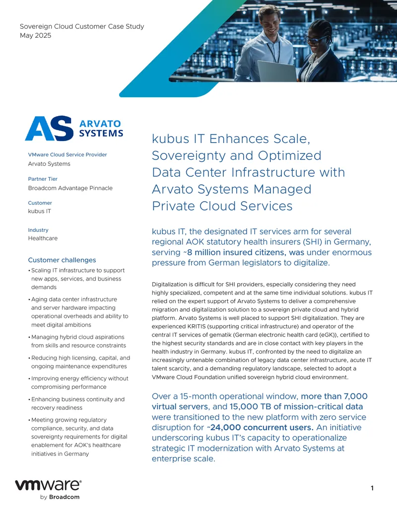 kubus IT Digitalization and Cloud Migration Case Study