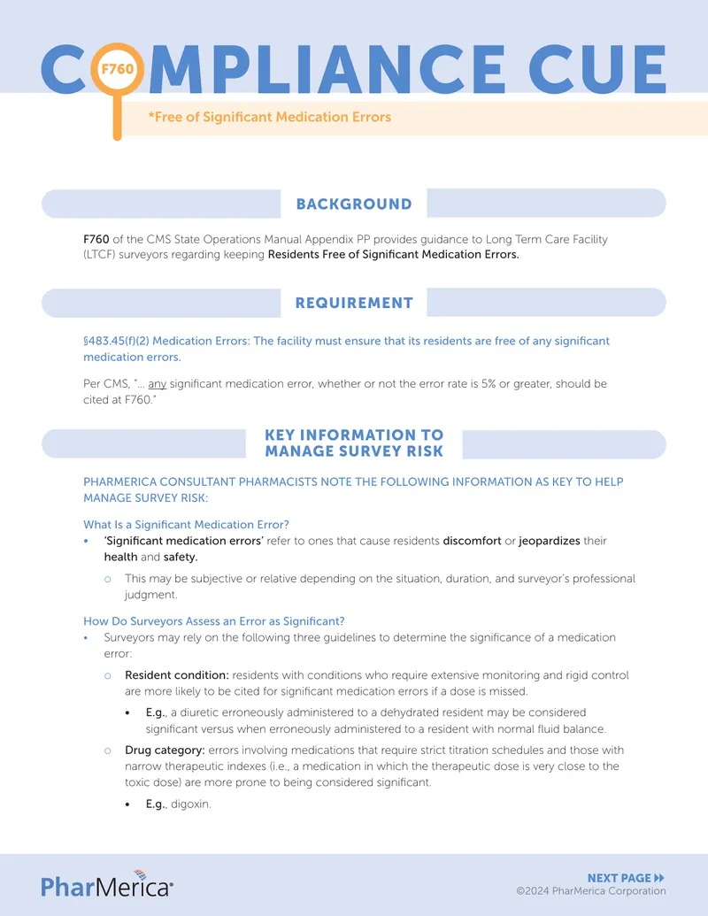Key Information to Manage Survey Risk