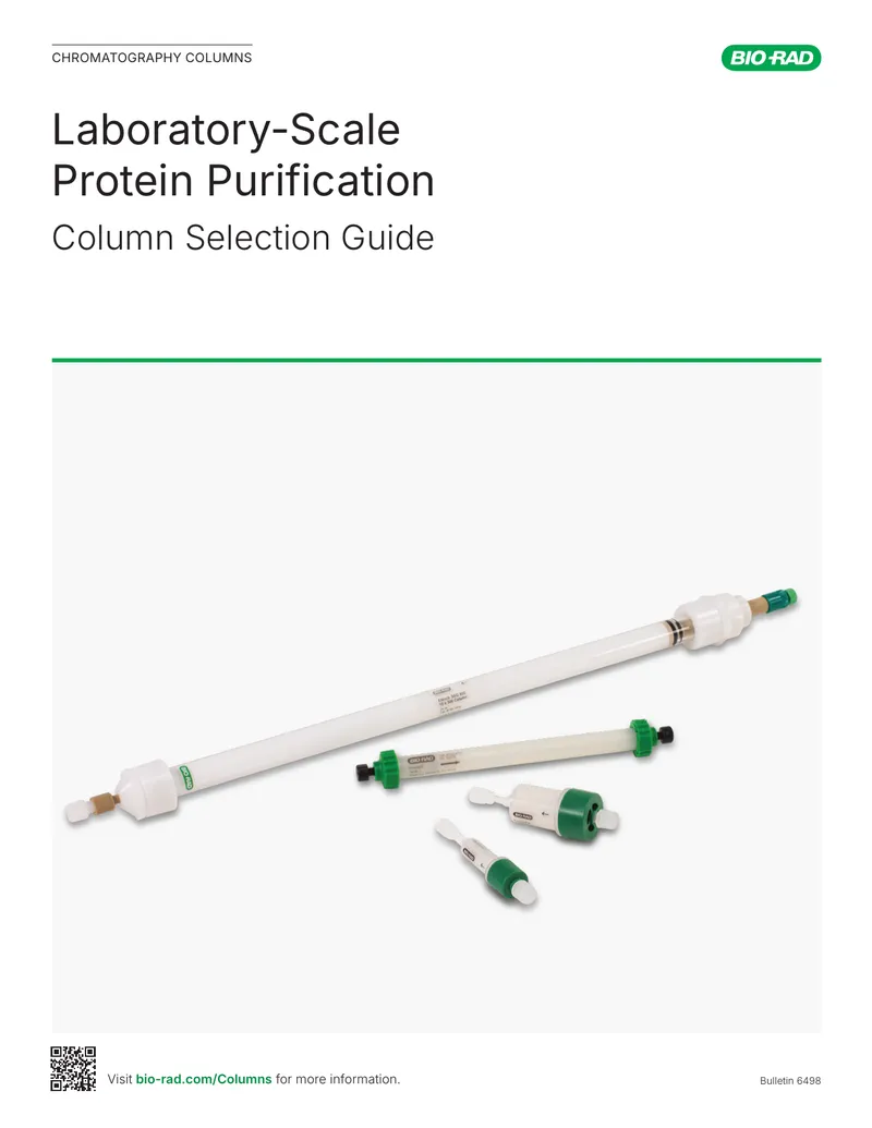 Laboratory-Scale Protein Purification Column Selection Guide