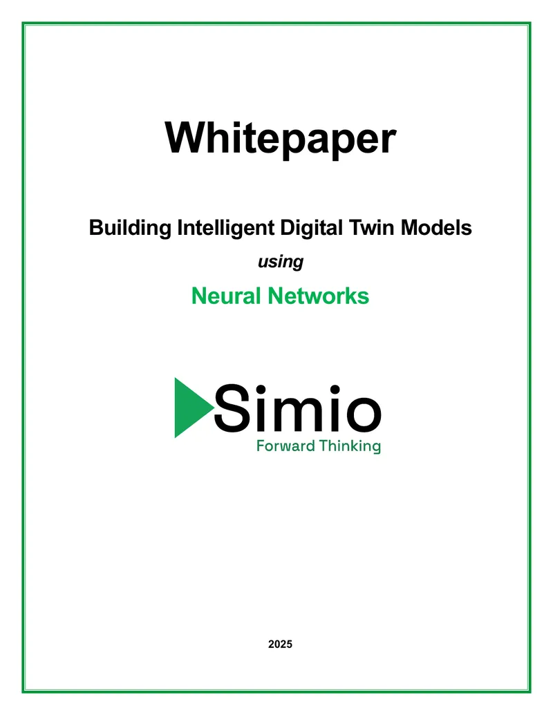 Building Intelligent Digital Twin Models Using Neural Networks