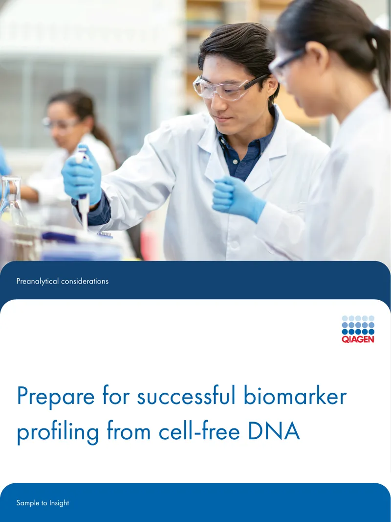 Guidelines for Biomarker Profiling from cfDNA