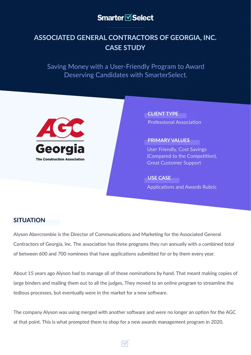 Case Study on SmarterSelect Implementation