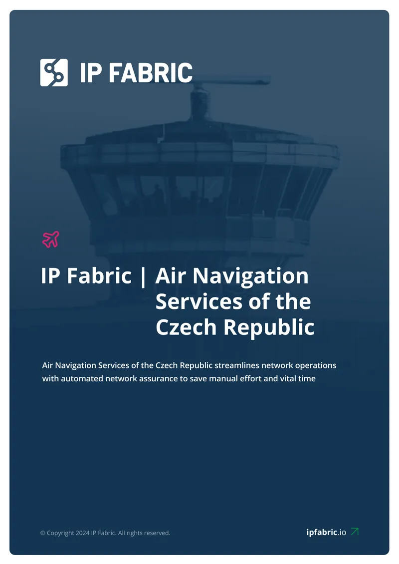 Network Assurance Implementation for Air Navigation Services