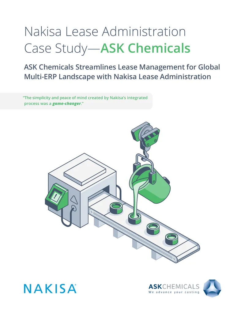 ASK Chemicals Lease Management Case Study