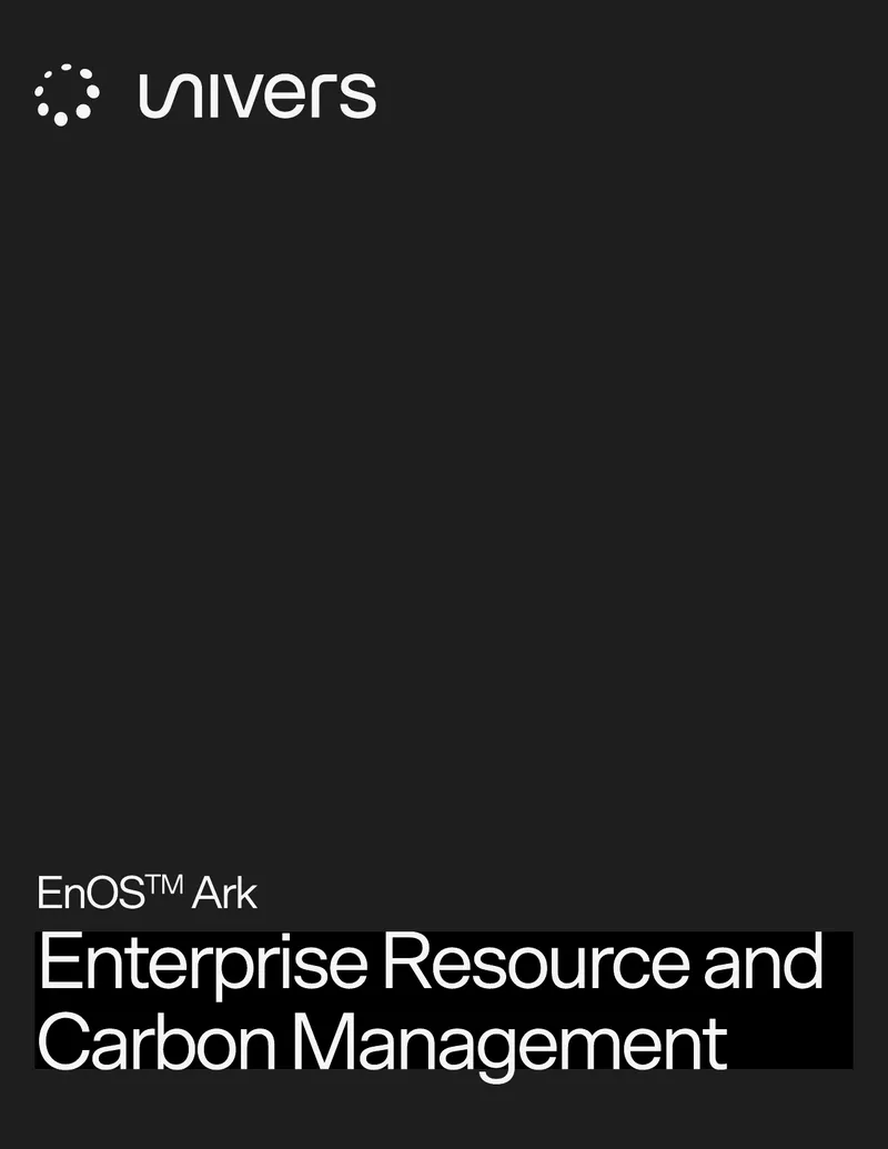 Enterprise Resource and Carbon Management Overview