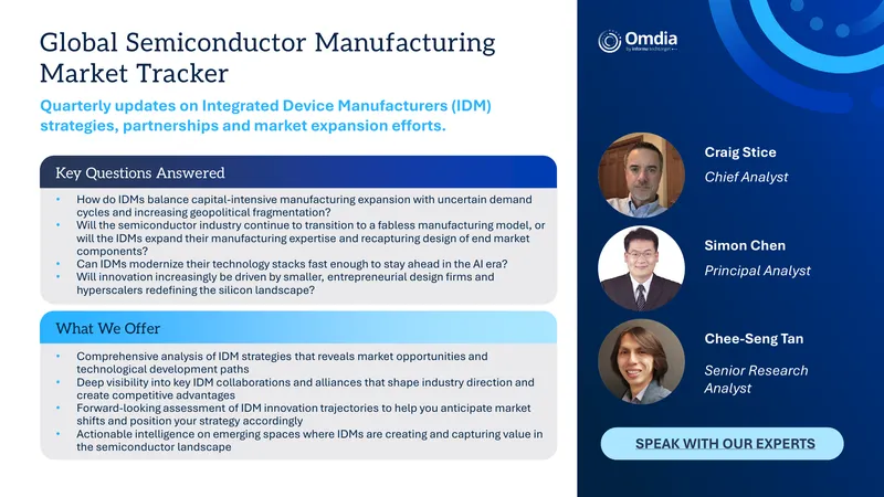 Global Semiconductor Manufacturing Market Tracker
