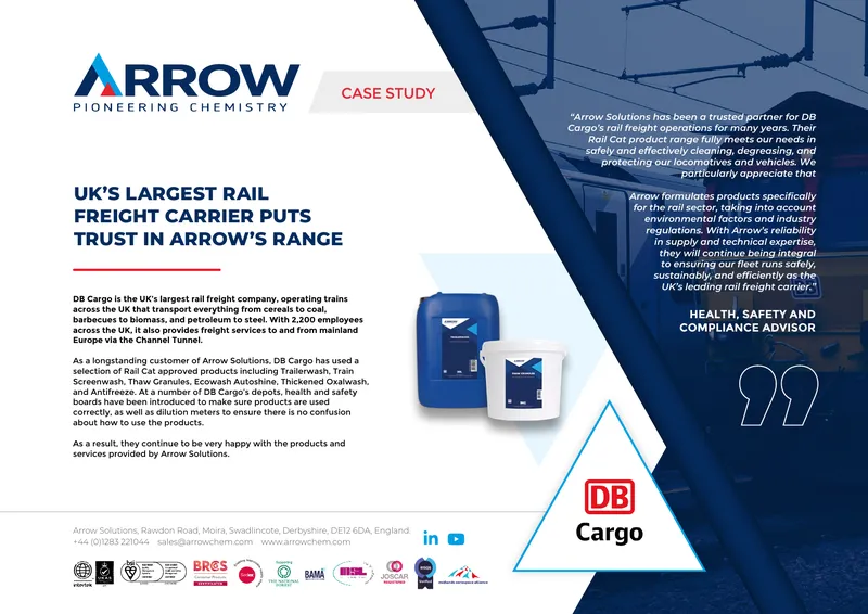 DB Cargo Case Study on Arrow Solutions Products