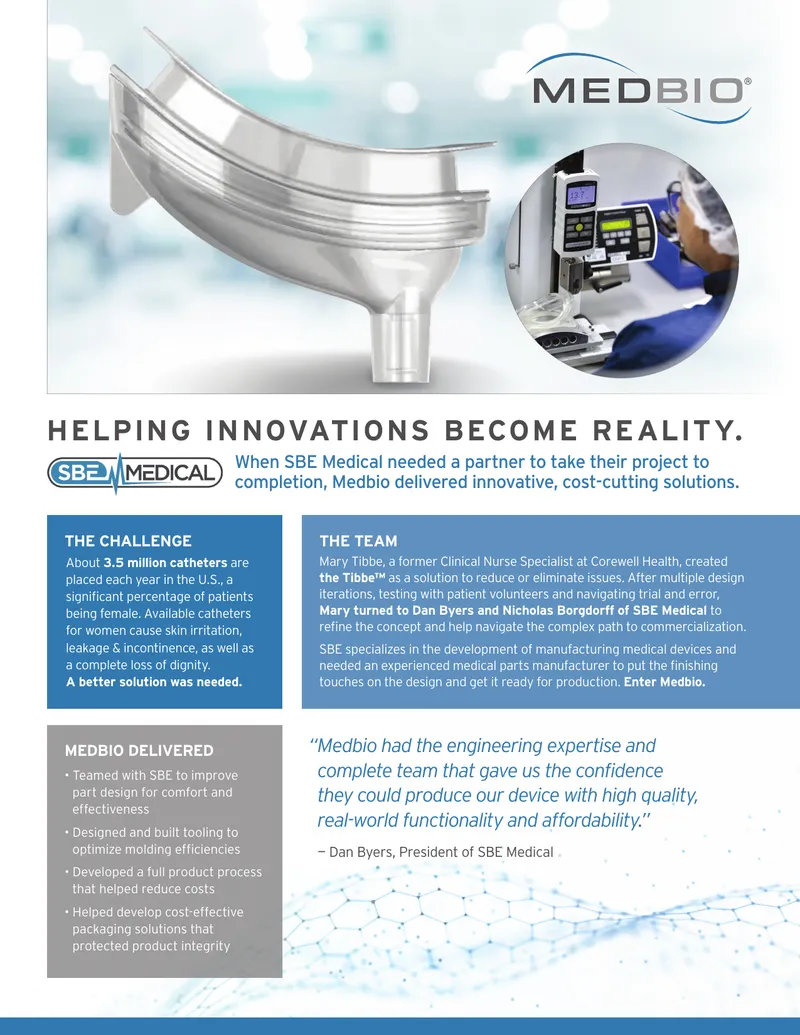 Medical Device Development and Manufacturing Partnership