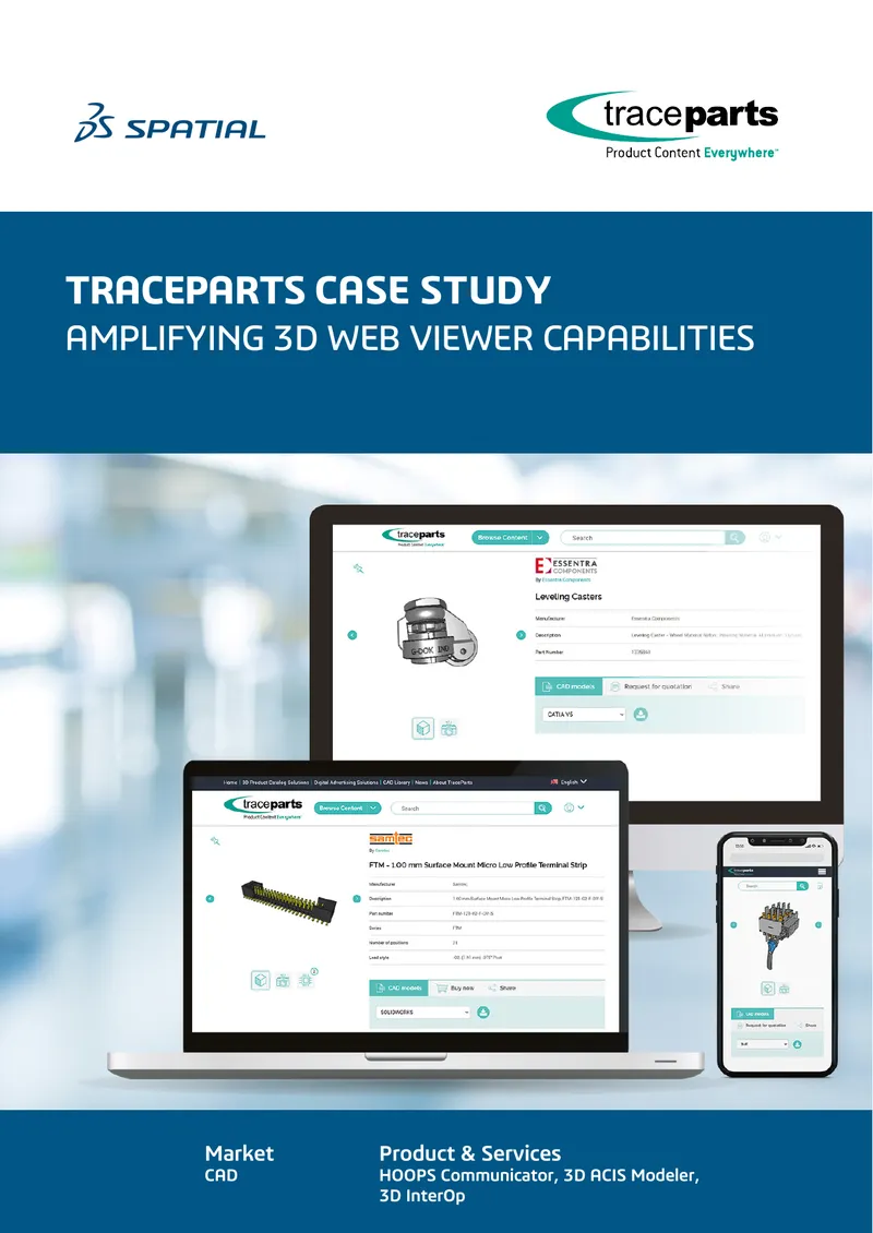 TraceParts 3D Web Viewer Integration Case Study
