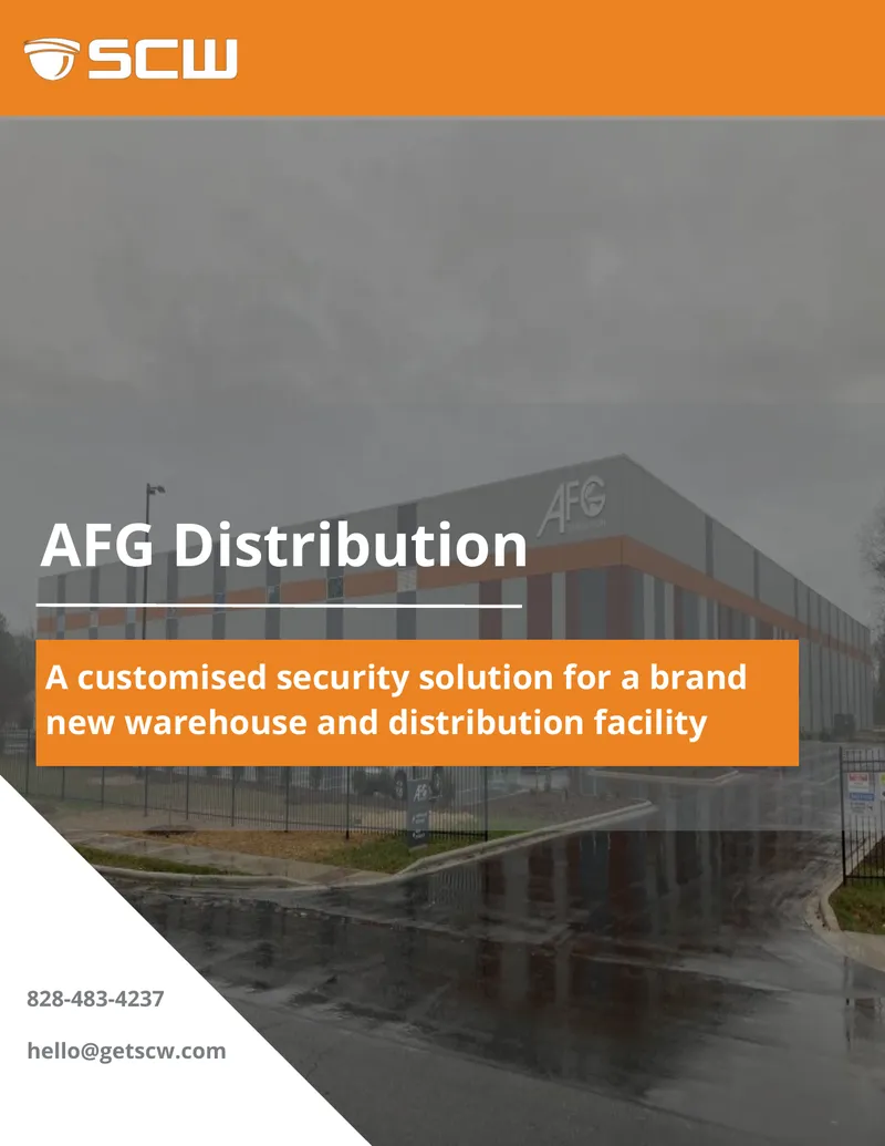Customized Security Solution for AFG Distribution