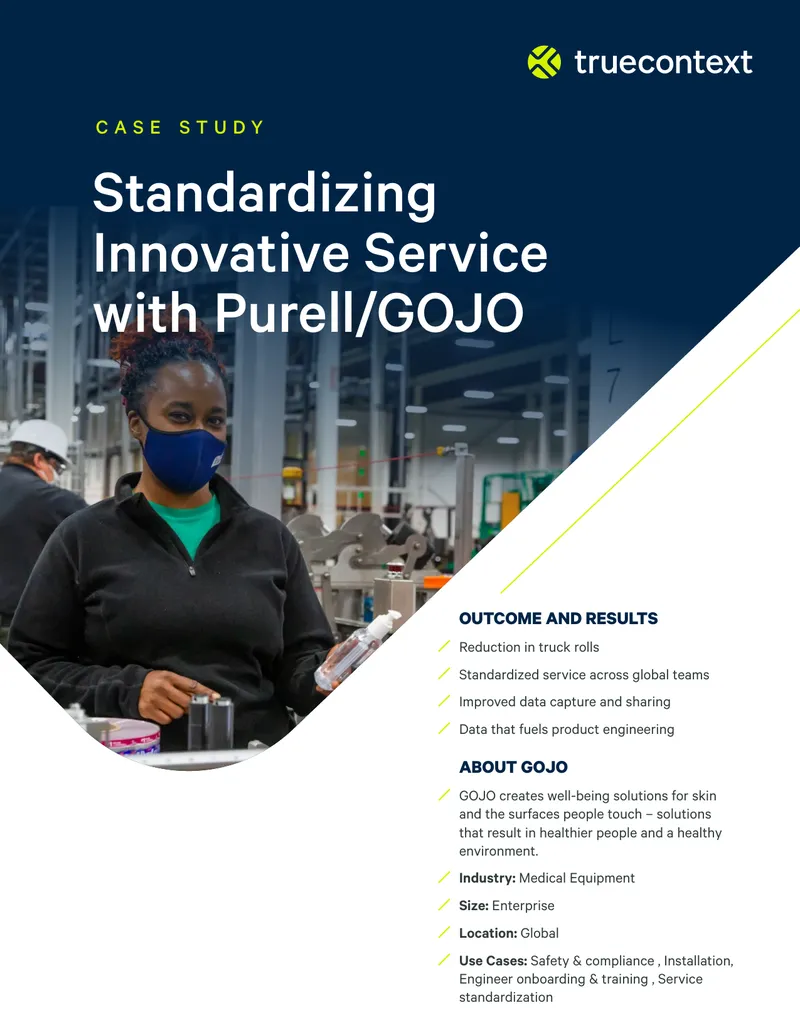 Service Standardization and Innovation at GOJO