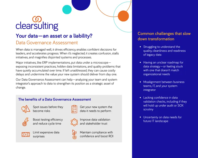 Data Governance Assessment Overview