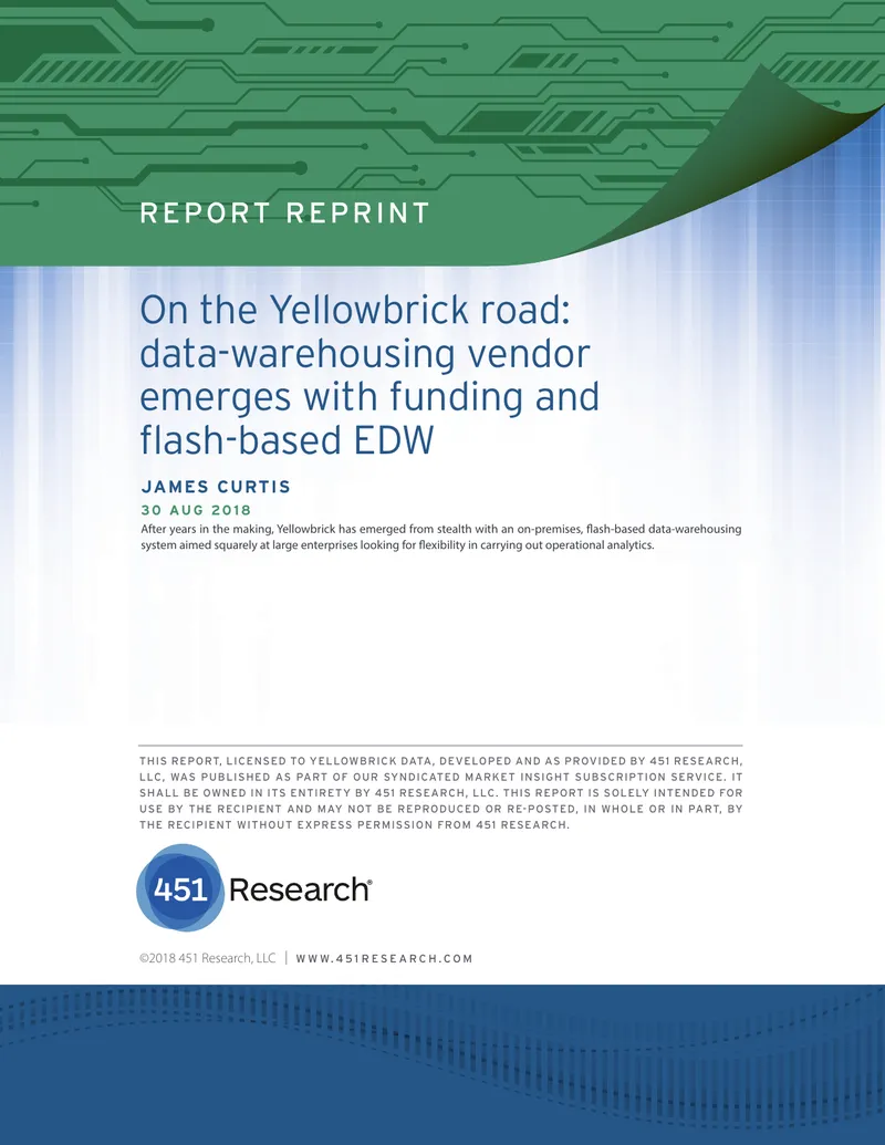Yellowbrick Data Warehousing System Overview