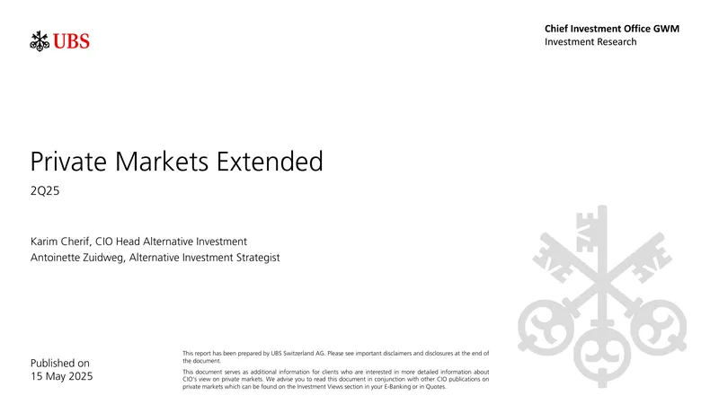 Private Markets Investment Insights and Strategies