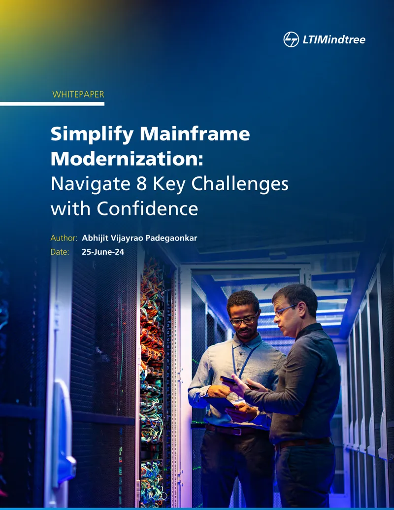 Mainframe Modernization Challenges and Solutions preview page 1
